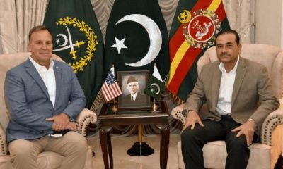 US Central Command (Centcom) Commander Gen Michael Erik Kurilla meets Chief of Army Staff (COAS) Gen Asim Munir in Rawalpindi