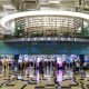 Departure hall at Terminal 3 of Singapore's Changi Airport.