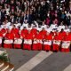 new cardinals attend the consistory ceremony to elevate Roman Catholic prelates to the rank of cardinal led by Pope Francis, in Saint Peter's Square at the Vatican, September 30, 2023