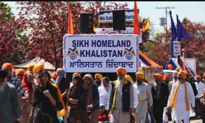Pro-Khalistan activism has been mostly peaceful, such as this protest in Canada