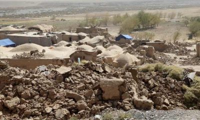 A view of houses damaged by an earthquake, in Herat province in Afghanistan October 8, 2023