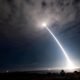 unarmed Minuteman III intercontinental ballistic missile launches during an operational test at 2:10 a.m. Pacific Daylight Time at Vandenberg Air Force Base, California, U.S., August 2, 2017. U.S. Air Force