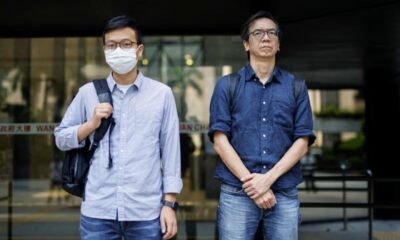 A Hong Kong court found two journalists guilty of conspiracy to publish defamatory articles