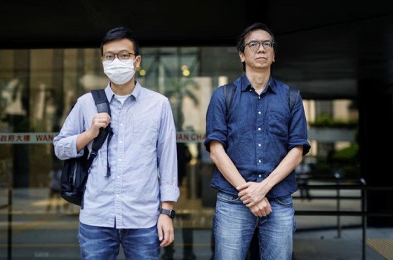 A Hong Kong court found two journalists guilty of conspiracy to publish defamatory articles