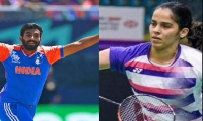 If Jasprit Bumra plays badminton, he won't be able to take a single smash from me, Saina Nehwal