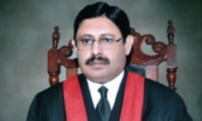 Justice Shujaat Ali Khan, the senior-most judge of the Lahore High Court, resigned from the Rawalpindi bench.