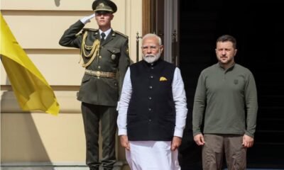 Modi meets Zelenskiy, insists on talks with Russia to end the war